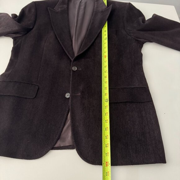 Hugo Boss 53% Virgin Wool Brown Jacket, Size 52/ 42R - Picture 11 of 17